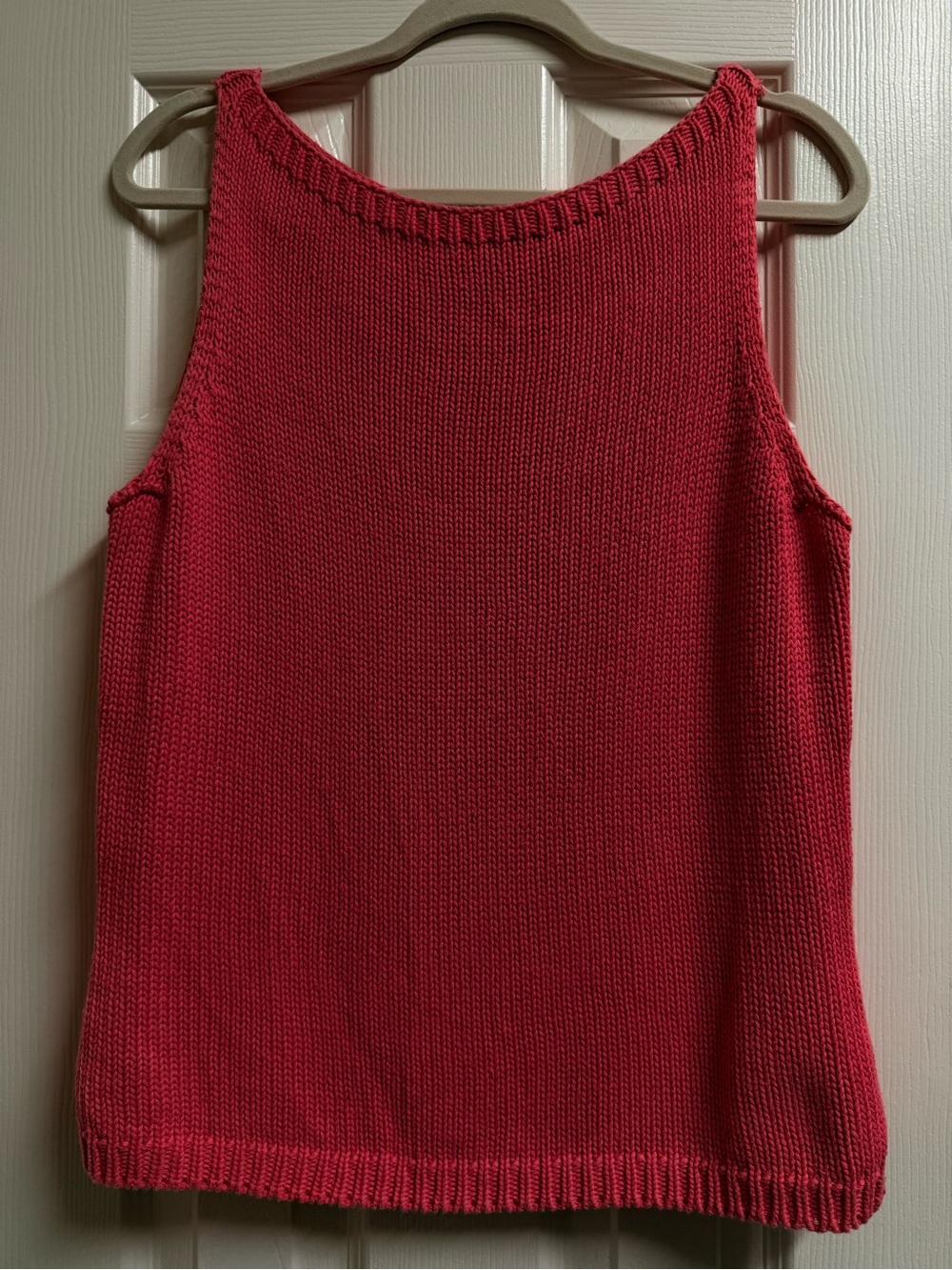 Coral Knit Tank Top